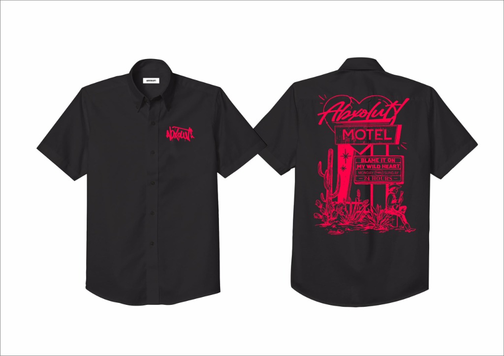 Motel Resort Shirt — Black